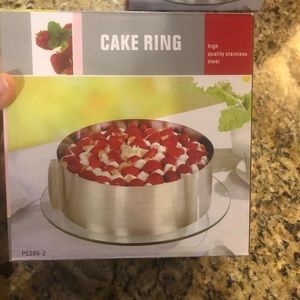 Cake pan rings